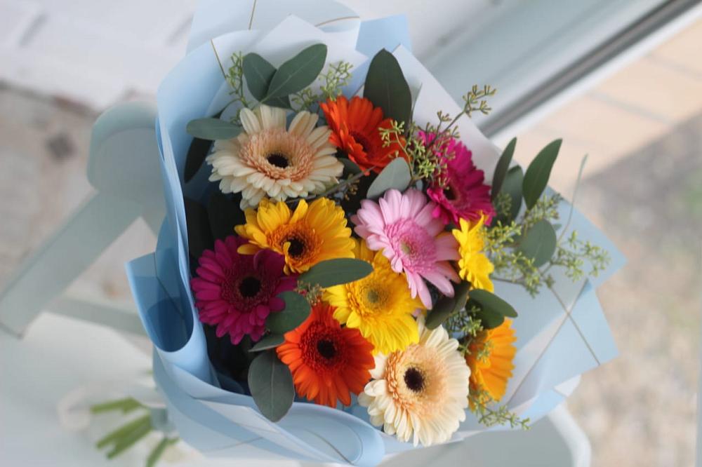 Букет цветов из: Герберы в Амазаре