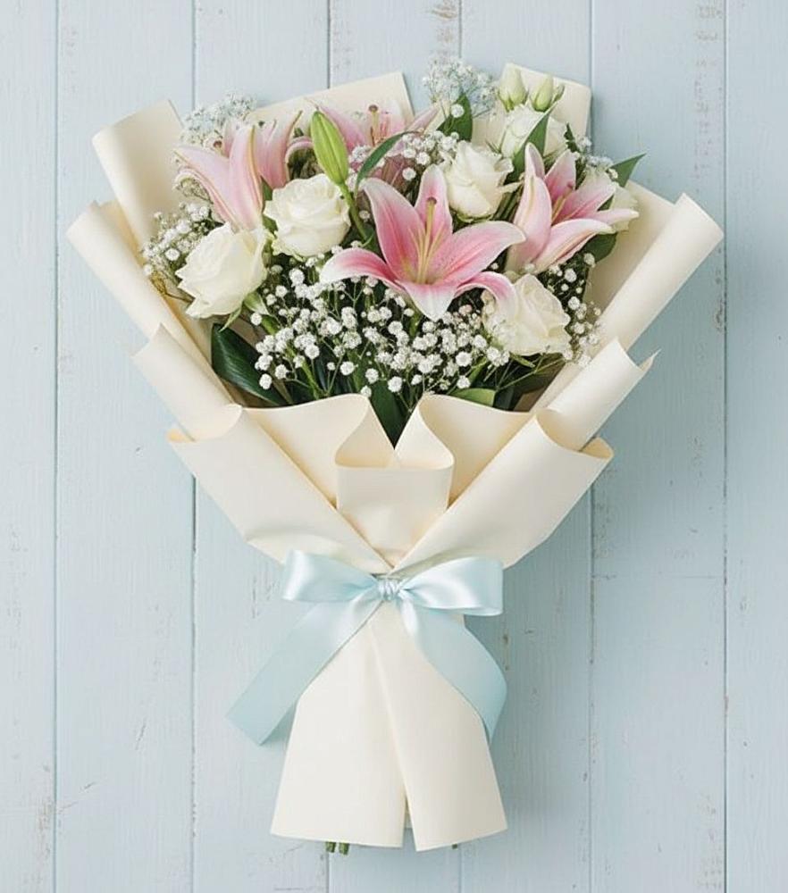 Букет цветов из: Лилии в Амазаре