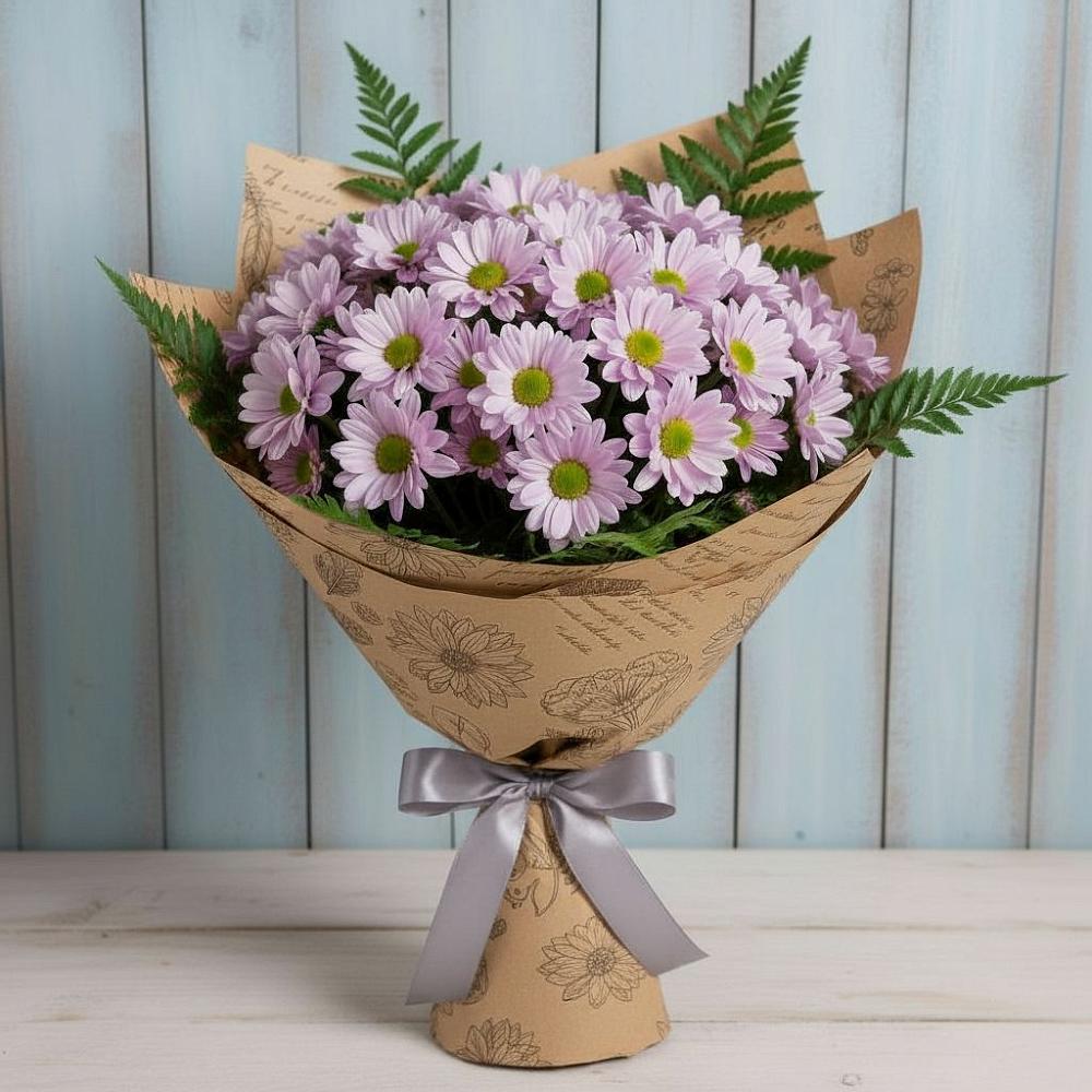 Букет цветов из: Хризантемы в Амазаре