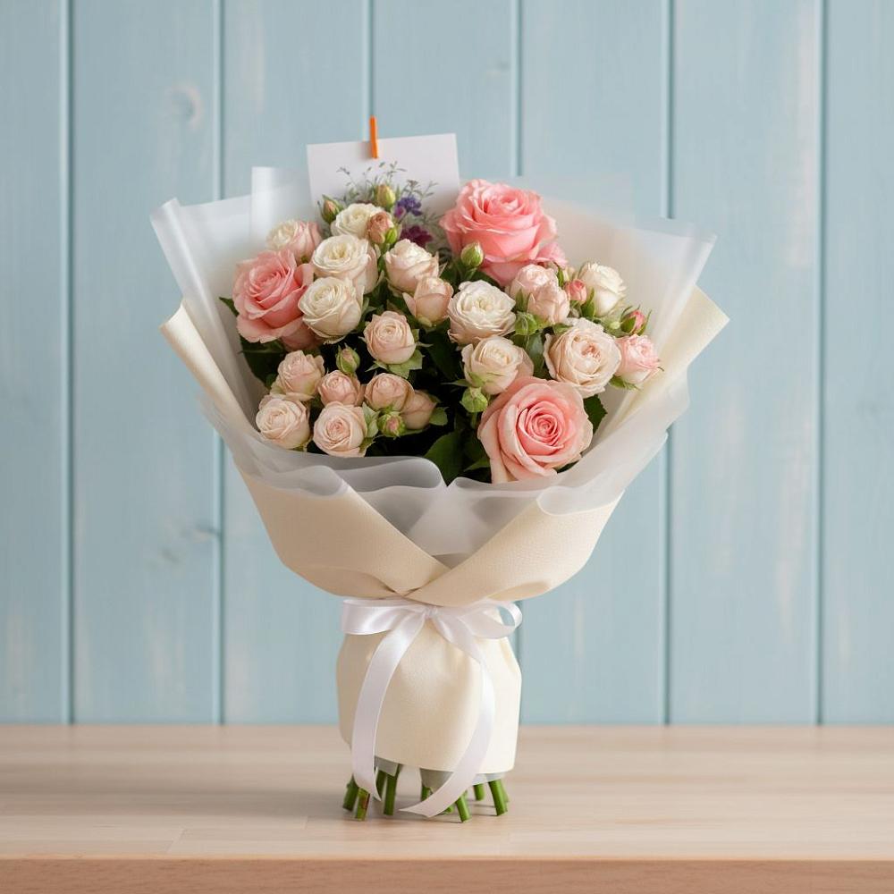 Букет цветов из: Розы в Амазаре