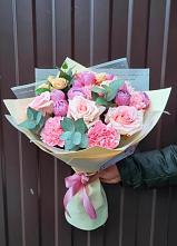 Букет цветов из:  Розы и Гвоздики #REPLACE_PRED# Амазаре