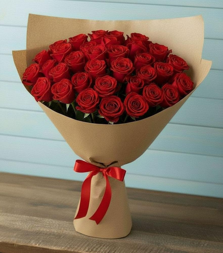 Букет Красные розы Милано в Амазаре