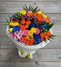 Букет цветов из:  Розы и Хризантемы #REPLACE_PRED# Амазаре