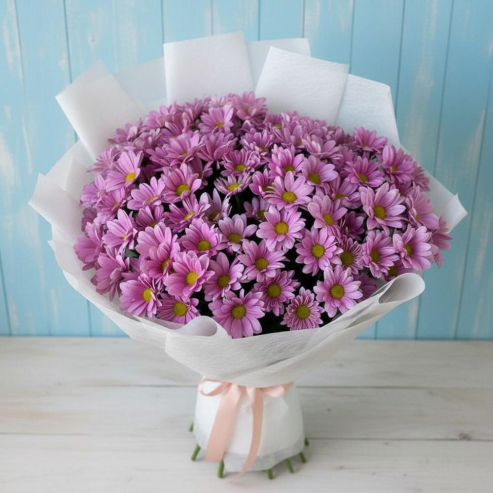 Букет цветов из: Хризантемы в Амазаре