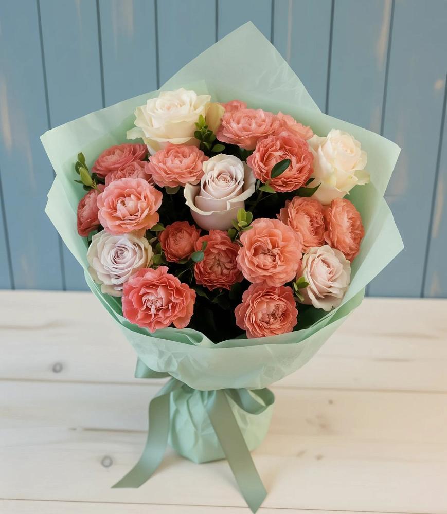 Букет цветов из: Розы в Амазаре