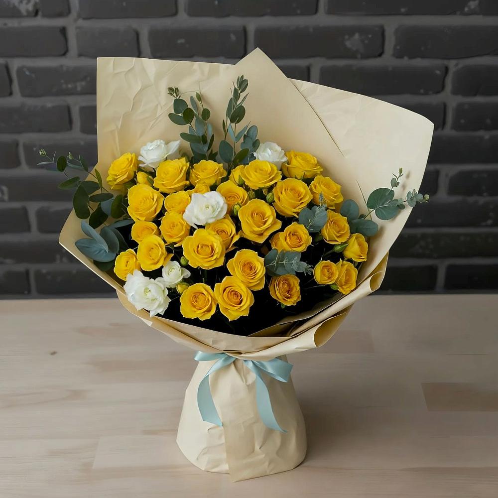 Букет цветов из: Розы в Амазаре