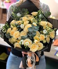 Букет цветов из:  Розы и Лизиантусы #REPLACE_PRED# Амазаре