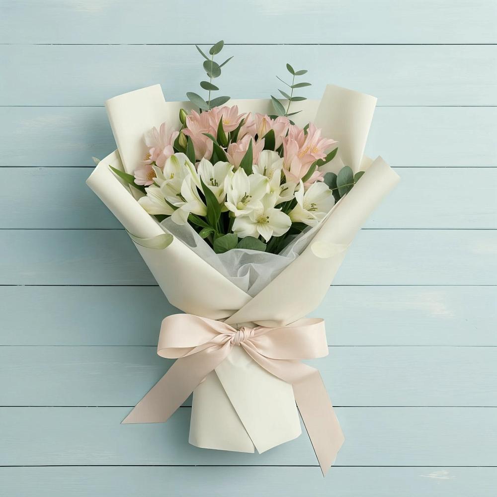 Букет цветов из: Альстромерии в Амазаре