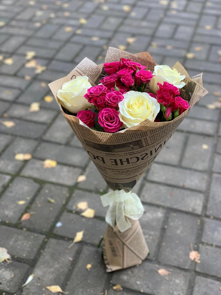 Букет цветов из: Розы в Амазаре