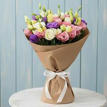 Букет цветов из:  Лизиантусы в Амазаре